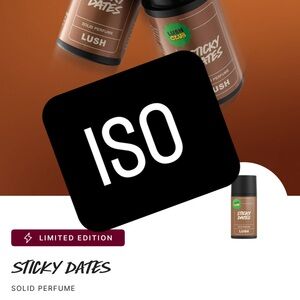 IN SEARCH OF (ISO): LUSH Sticky Dates Solid Perfume